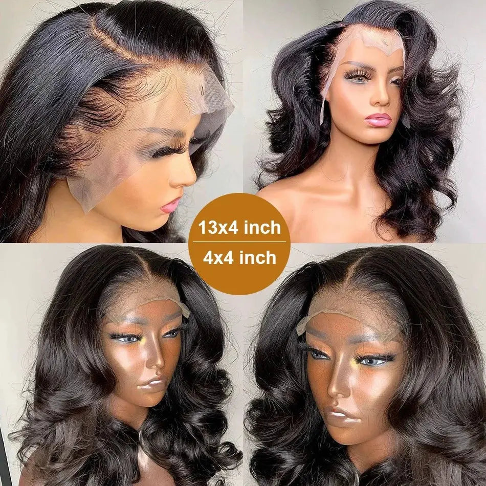 13x6 Lace Front Curly Bob Wig with Bangs | Black Cosplay Wig | Heat Resistant Synthetic Hair