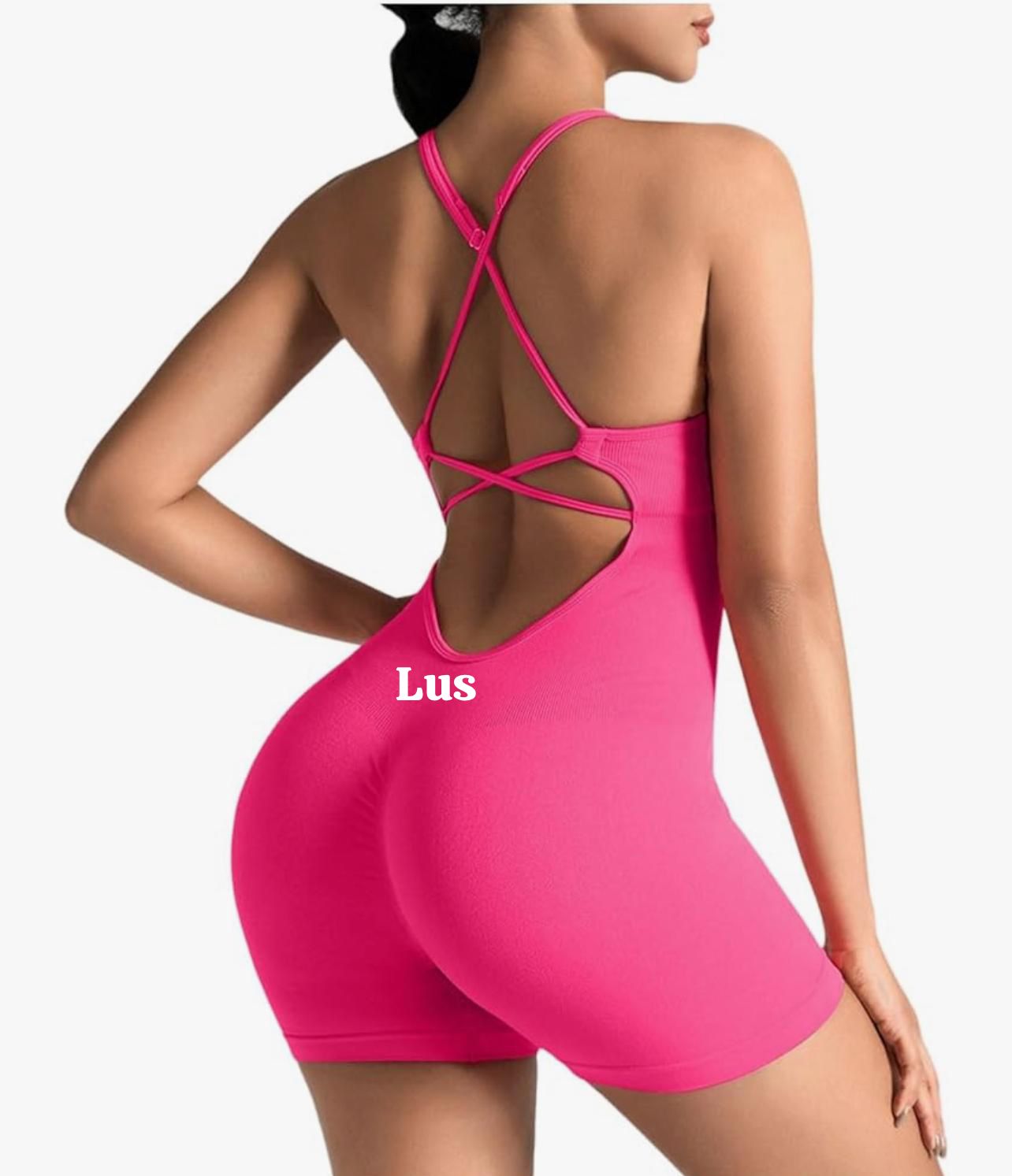 Solid Women Jumpsuit Skinny Short High Elasticity Nylon
Bodysuit Yoga Sports Workout
Gym One Piece