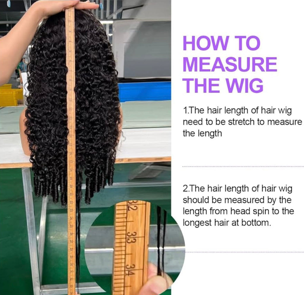 13x6 Full Lace Frontal Burmese Curly Wig – 180% Density, 100% Human Hair