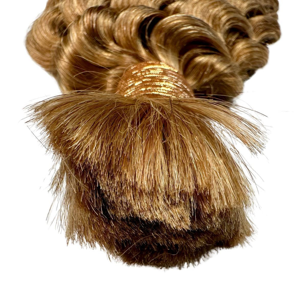 Honey Blonde Deep Wave 27 Bulk 100% Human Braiding Hair