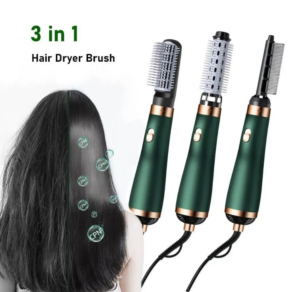 3-in-1 Hair Styling Tool with 110000 RPM Air Brush, Negative Ion Hair Care Dryer, Multifunctional Hair Styling Comb for Blow Dry