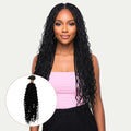 Water Wave Bulk 100% Human Braiding Hair