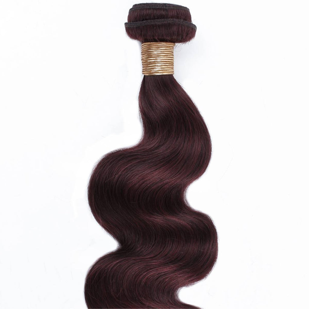 Burgundy Body Wave 100% Human Hair Bundles
