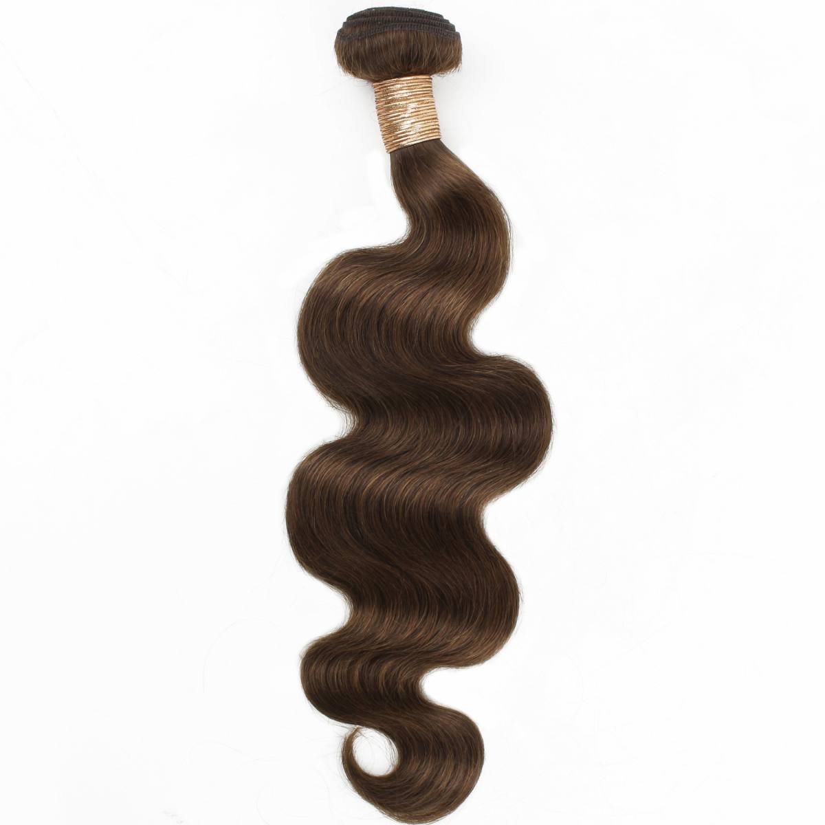 Medium Brown Body Wave 100% Human Hair Bundles